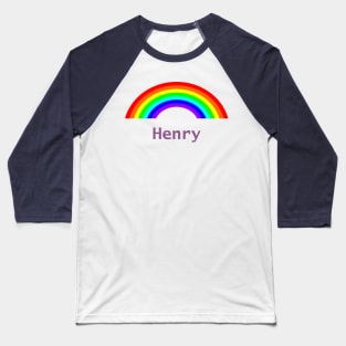 Henry Rainbow Baseball T-Shirt